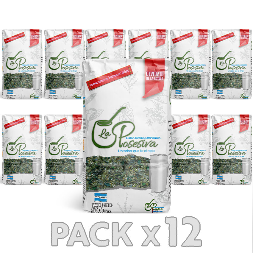 La Posesiva Hierbas Serranas pack x 12 (6kg)