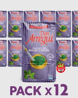 Yerba Mate con Boldo y Poleo 500g (PACK x12u.)