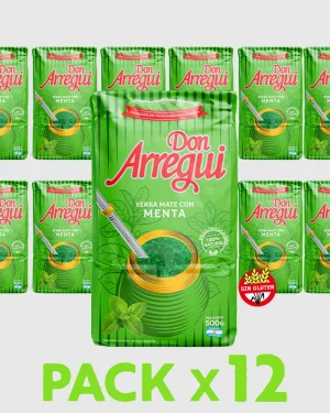 Yerba mate con Menta x500g (PACK x12u.)