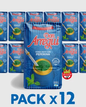 Yerba mate con Peperina x 500g (PACK x12 u.)