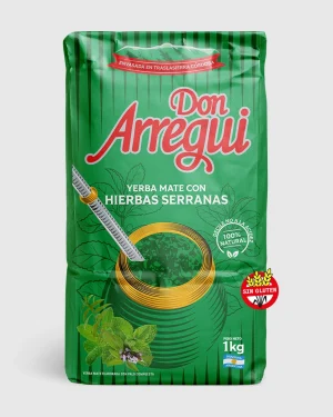 Yerba Mate con Hierbas Serranas x1kg